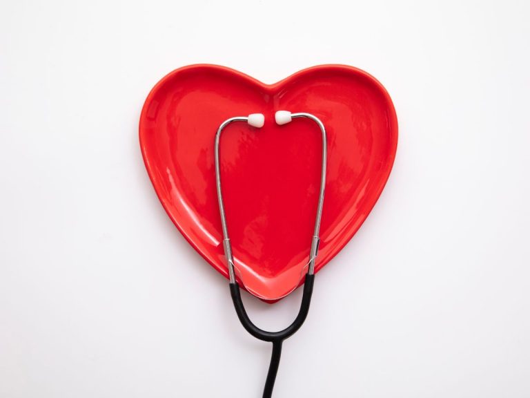 heart and stethoscope